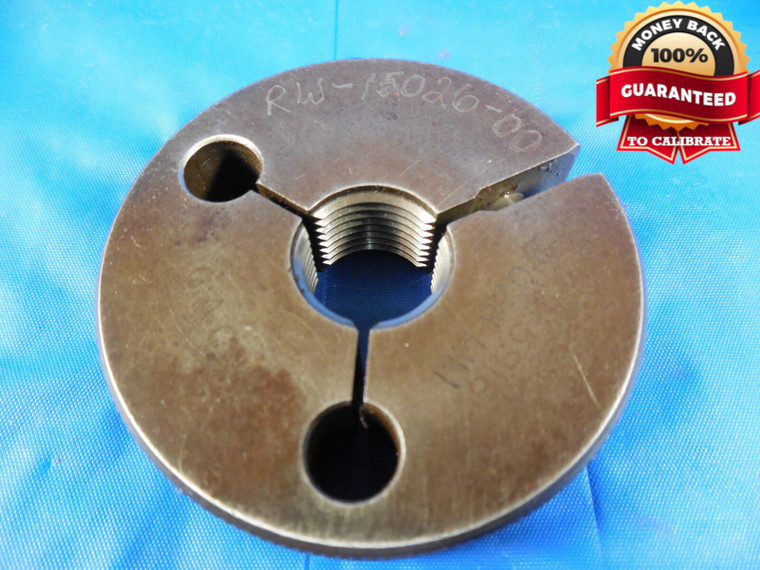 M16 X 1.5 4h METRIC THREAD RING GAGE 16.0 GO ONLY P.D. = 15.026 mm (.5916")