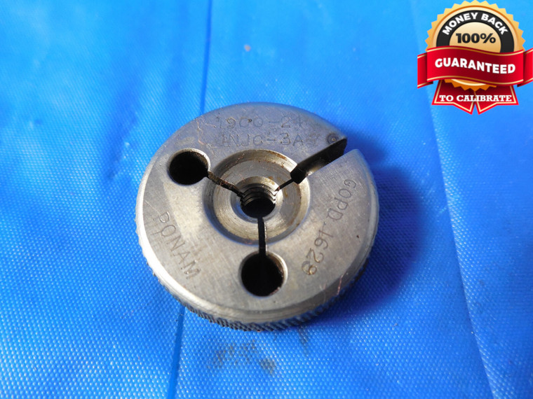 10 24 UNJC 3A THREAD RING GAGE #10 .190 GO ONLY P.D. = .1629 UNJC-3A INSPECTION