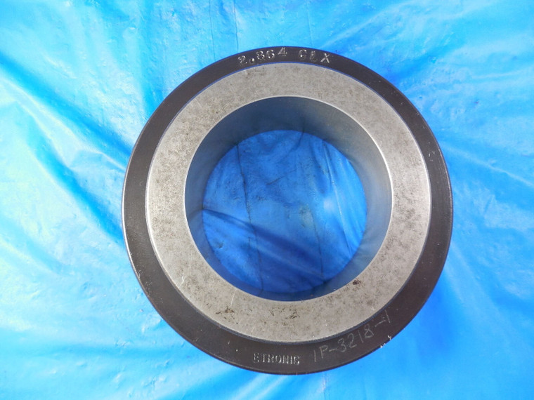 ETRONIC 2.8640 DIA CLASS X MASTER PLAIN BORE RING GAGE UNDERSIZE 2.8750 2 7/8