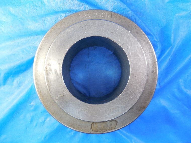 BENDIX 2.1261 DIA. CLASS X MASTER PLAIN BORE RING GAGE OVERSIZE 2.1250 2 1/8