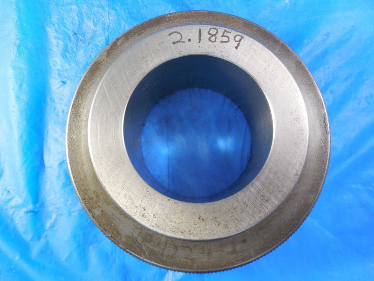 2.1859 DIA. CLASS X MASTER SMOOTH PLAIN BORE RING GAGE UNDERSIZE 2.1875 2 3/16