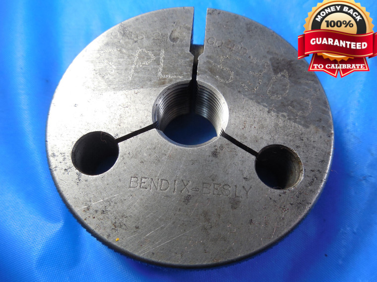 BUDGET 9/16 24 SPECIAL THREAD RING GAGE .5625 GO ONLY P.D. = .5303 SPL 9/16-24