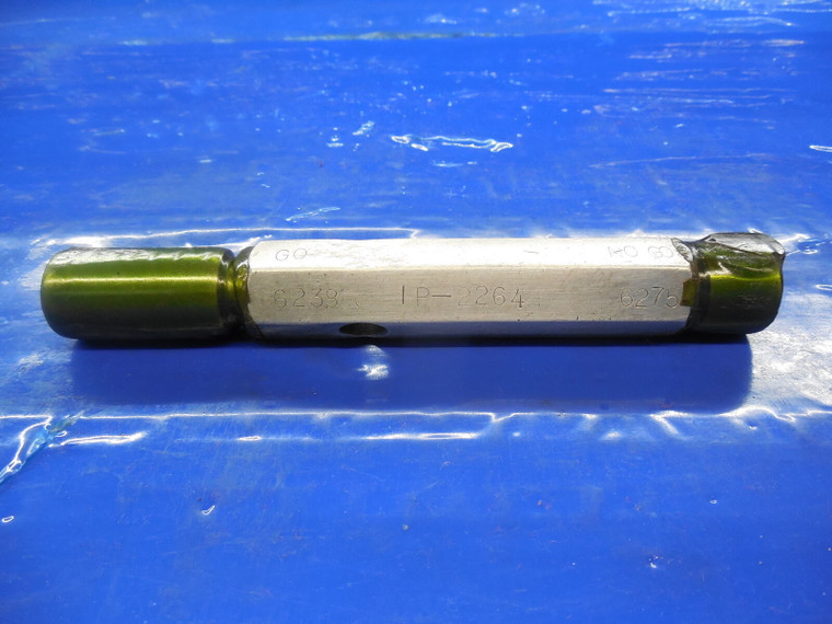 .6238 & .6275 DIA. SMOOTH PIN PLUG GAGE GO NO GO UNDER & OVERSIZE .625 .6250 5/8
