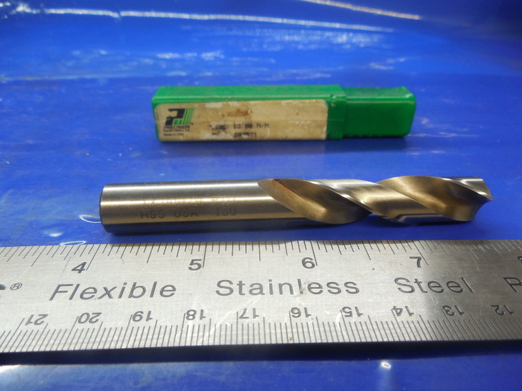 1PC NEW 13 mm DIA. HSS SCREW MACHINE LENGTH DRILL USA MADE PRECISION TWIST 13.0