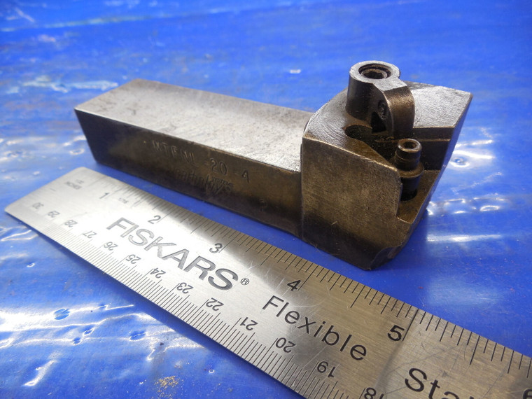 CARBOLOY SYSTEMS MTFNL-20-4 2 LATHE TURNING TOOL HOLDER .925 X 1 1/4 SHANK 1.250