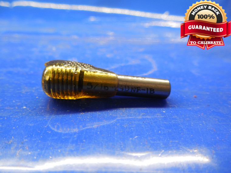 5/16 24 UNF 1B THREAD PLUG GAGE .3125 NO GO ONLY P.D. = .2925 QUALITY CHECK