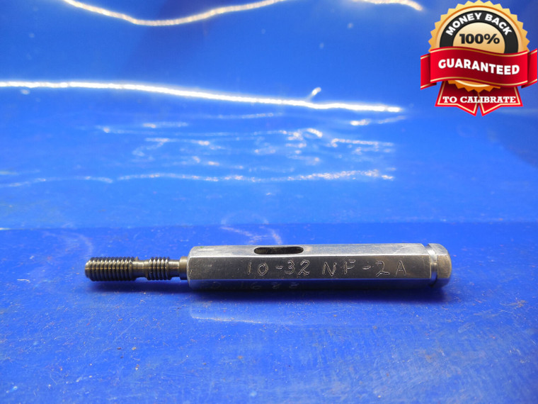 10 32 NF 2A HILO SET THREAD PLUG GAGE #10 .190 GO ONLY P.D. = .1688 .1900 CHECK