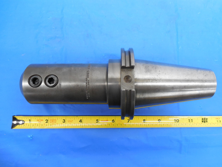 CAT 50 DEVLIEG 7/8 I.D. SOLID END MILL TOOL HOLDER .875 6" PROJ. 50CT-AE87-60