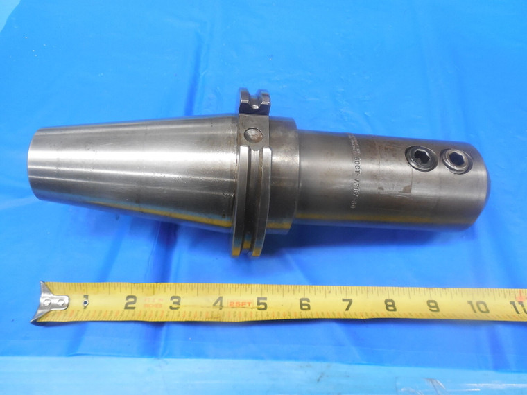 DEVLIEG CAT 50 7/8 DIA I.D. LONG SOLID END MILL TOOL HOLDER .875 .8750 CNC MILL