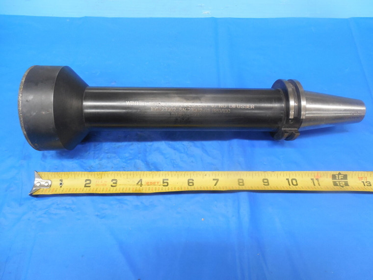 UTS ULTRA DEX CAT 40 COOLANT THRU CNB ABRASSIVE ON NOSE CT40 GR3X10 BC 23902-R1