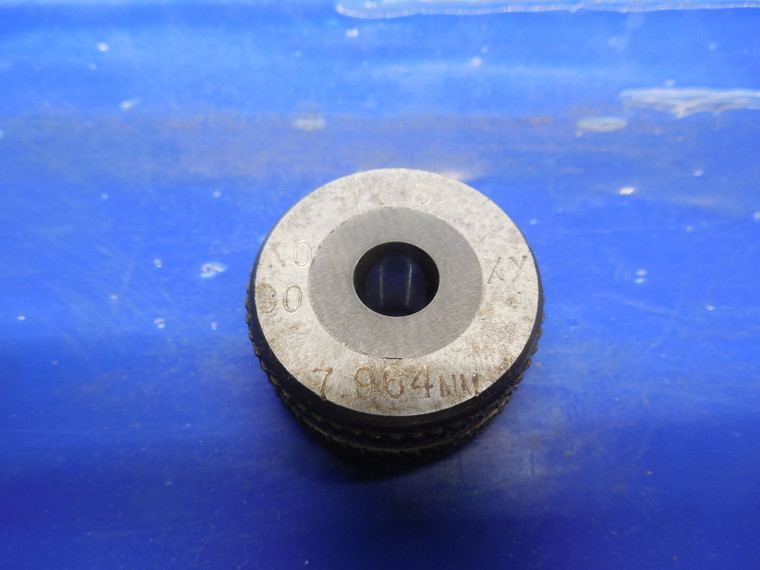7.964 CLASS XX CARBIDE MASTER BORE RING GAGE 8.000 -.036 UNDERSIZE 8 mm .3135