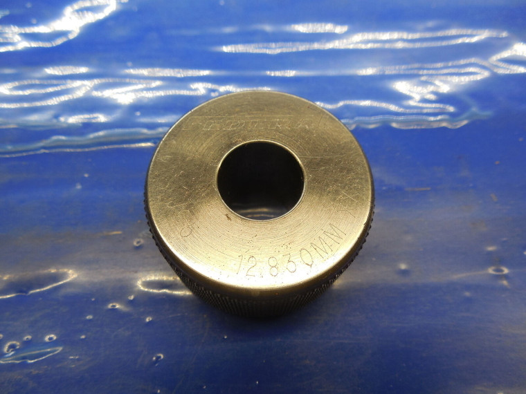 12.830 CLASS XX MASTER PLAIN BORE RING GAGE 13.000 -.170 UNDERSIZE 13 mm .5051