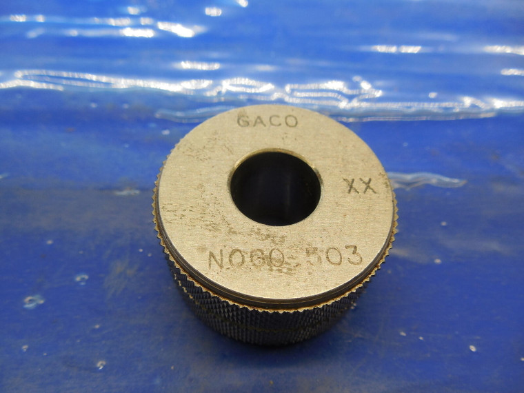 .5030 CLASS XX MASTER PLAIN BORE RING GAGE .5000 +.0030 OVERSIZE 1/2 12.776 mm