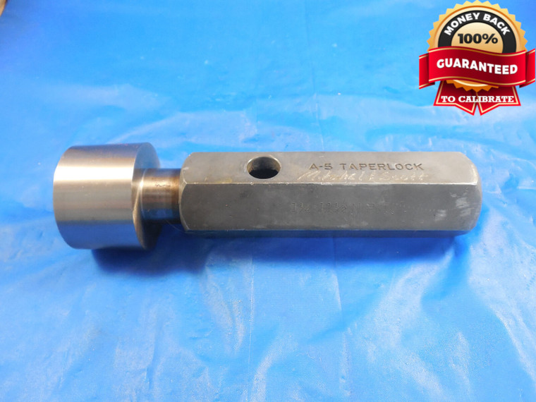 1 1/4 11 1/2 NPT PLAIN TAPER PIPE THREAD PLUG GAGE 1.25 CHECK FOR 1.557 P.D.