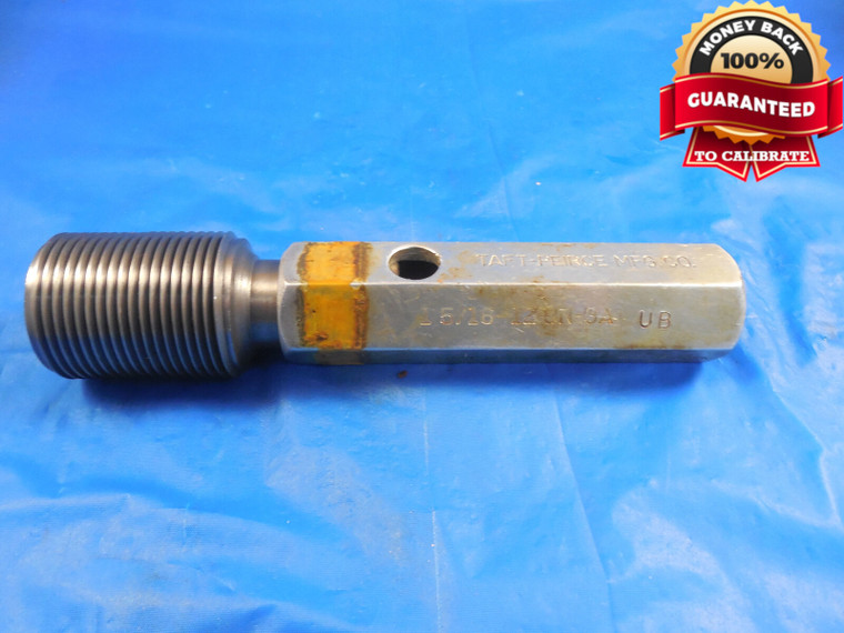 1 5/16 12 UN 3A UNDER BASIC SET THREAD PLUG GAGE 1.3125 GO ONLY P.D. = 1.2574