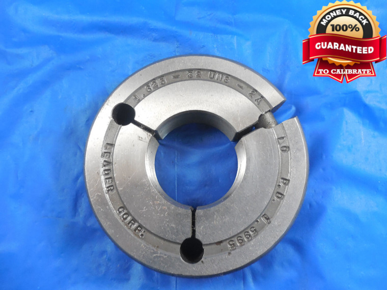 1 5/8 32 UNS 2A THREAD RING GAGE 1.625 NO GO ONLY P.D. = 1.5995 1 5/8-32 NS-2A