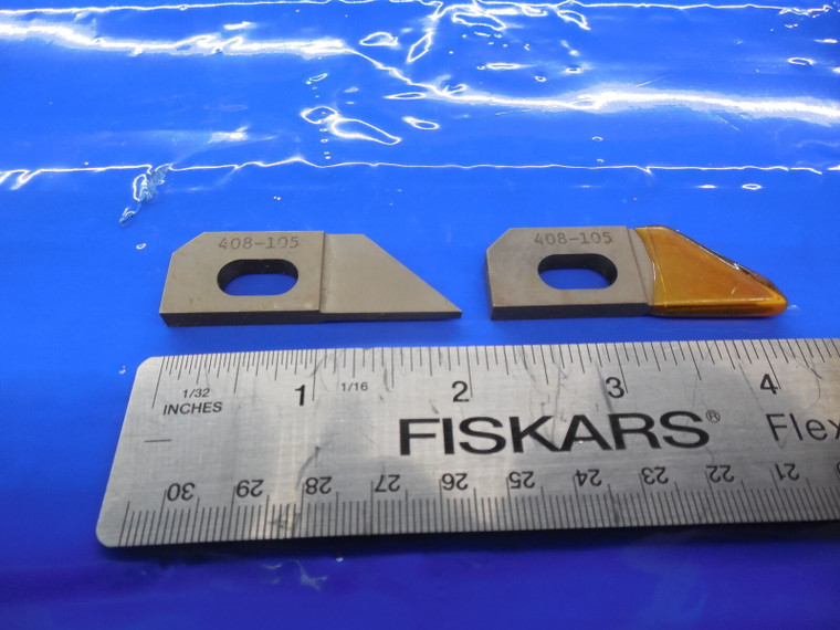 2 PCS MANCHESTER 408-105 UNIVERSAL ARM CLAMP PARTING BLADE SEPERATOR 408 - 105