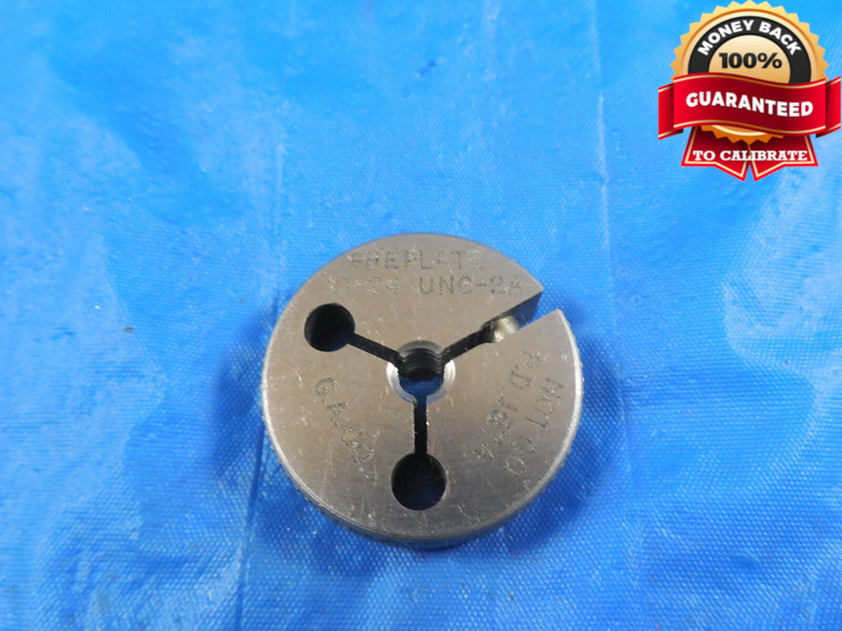10 24 UNC 2A PREPLATE THREAD RING GAGE #10 .190 NO GO ONLY P.D. = .1574 10-24
