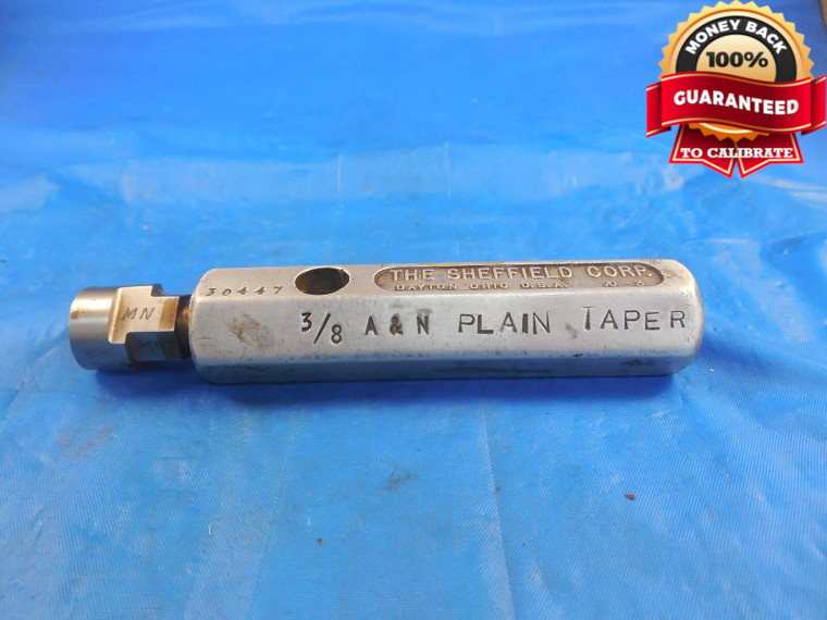 3/8 18 A & N 6 STEP PIPE THREAD PLUG GAGE .375 NPT 6-STEP N.P.T. 3/8-18 A.N.