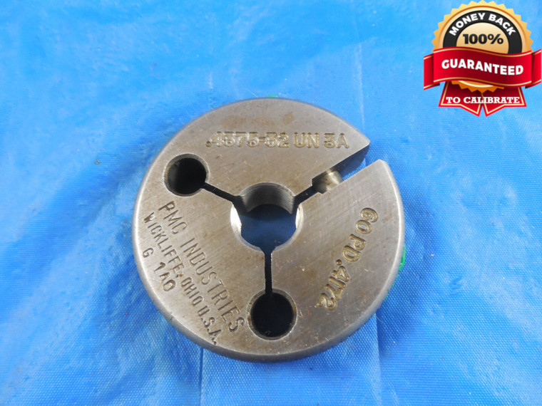 7/16 32 UN 3A THREAD RING GAGE .4375 GO ONLY P.D. = .4172 7/16-32 N-3A QUALITY