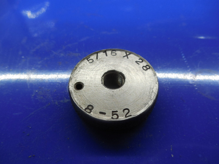 BUDGET 5/16 28 SOLID THREAD RING GAGE .3125  5/16-28 QUALITY INSPECTION CHECK