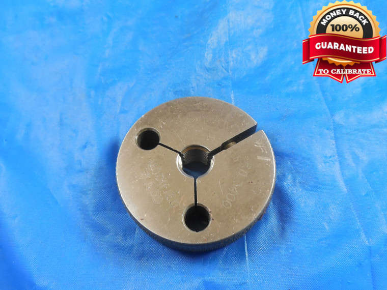 3/8 24 UNF MODIFIED THREAD RING GAGE .375 NO GO ONLY P.D. = .3400 QUALITY MOD