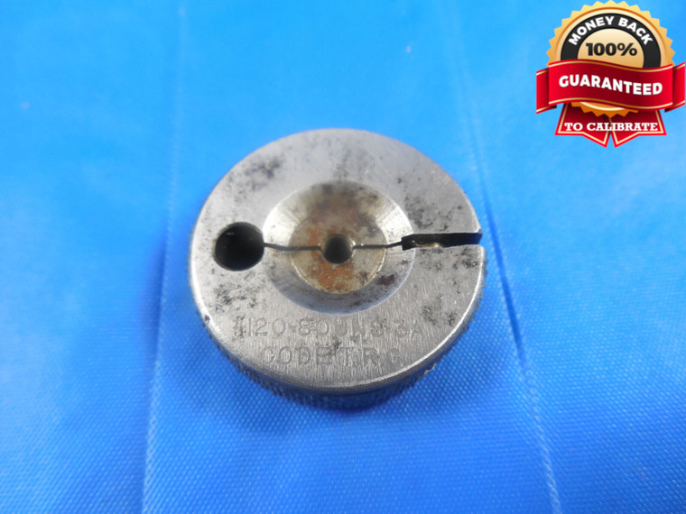 4 80 UNS 3A THREAD RING GAGE #4 .112  GO ONLY 4-80 UN-3A QUALITY INSPECTION TOOL