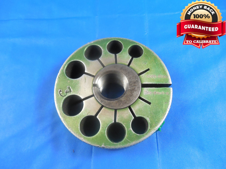 0.552 24 NS 2 THREAD RING GAGE .552 GO ONLY P.D. = .5250 .552-24 NS-2 QUALITY