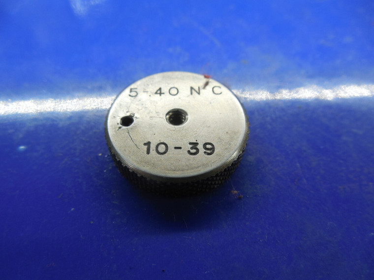 BUDGET 5 40 NC SOLID THREAD RING GAGE #5 .125  5-40 QUALITY INSPECTION CHECK