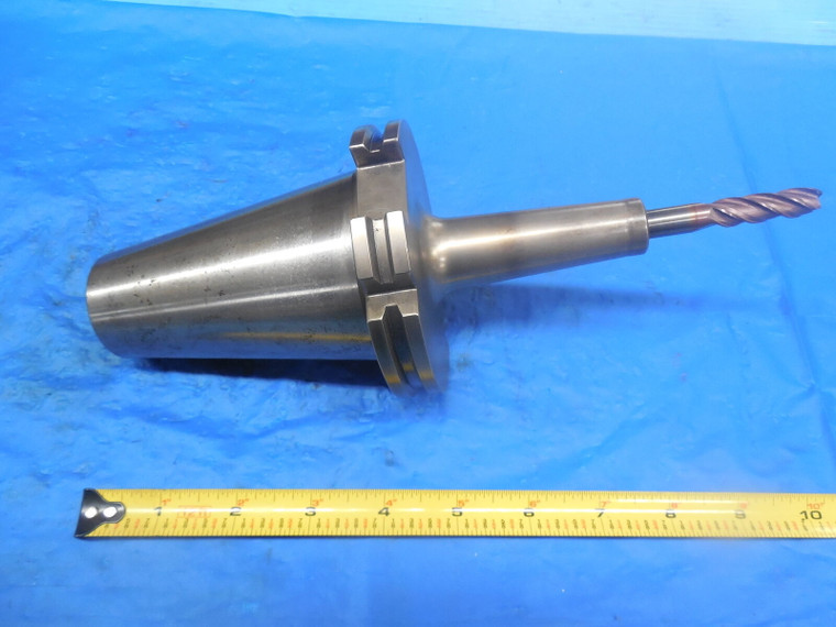 POKOLM SK 50 10mm DIA I.D SHRINK FIT TOOL HOLDER WITH TOOL WITH WHISTLE NOTCH