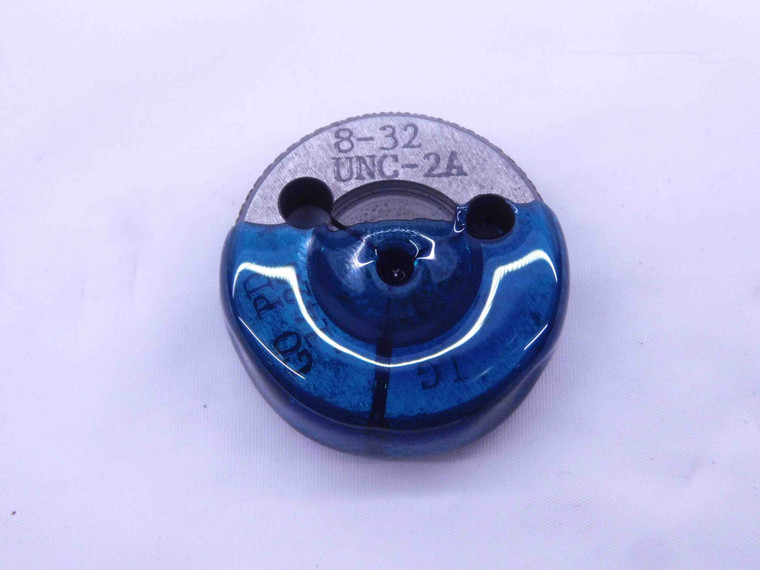 8 32 UNC 2A THREAD RING GAGE #8 .164 .1640 GO ONLY P.D. = .1428 INSPECTION CHECK - CH2080BU