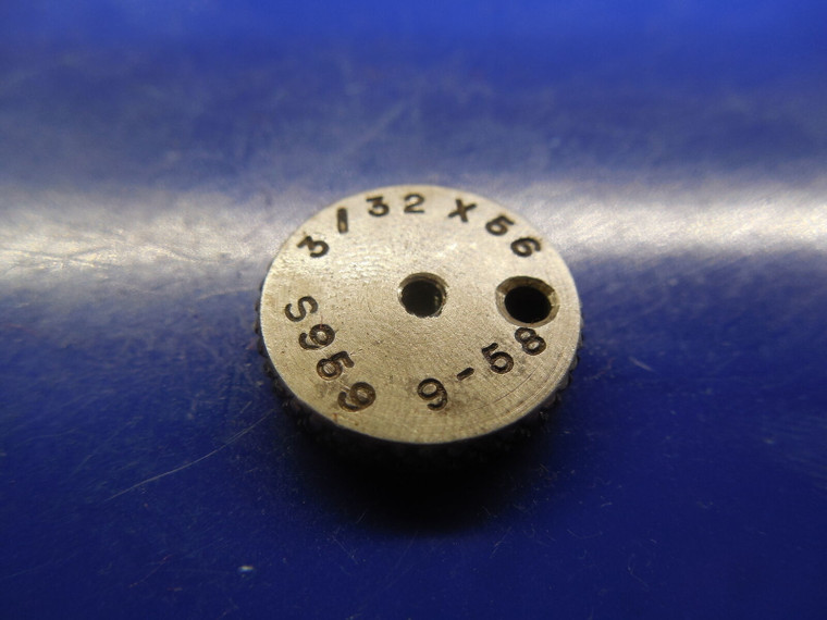 3/32 56 SOLID THREAD RING GAGE .09375  QUALITY INSPECTION TOOL 3/32-56 .0937