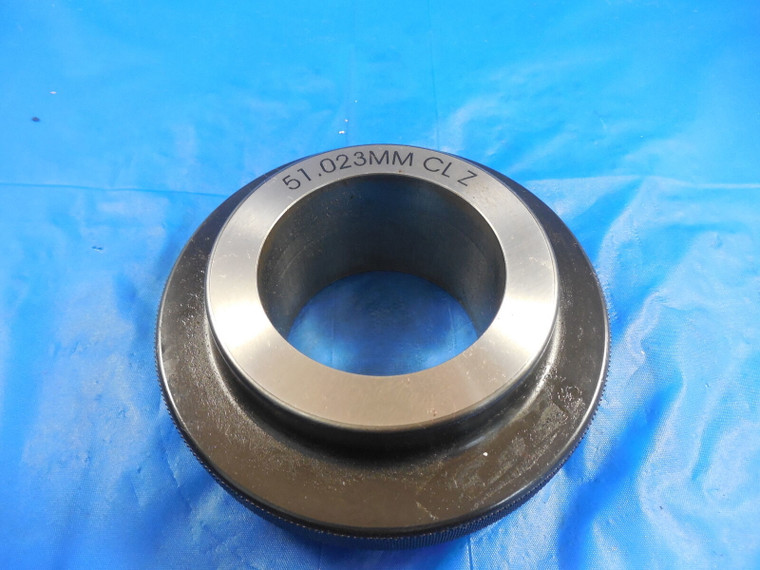 51.023 CLASS Z MASTER PLAIN BORE RING GAGE 51.000 +.023 OVERSIZE 51 mm 2.0088