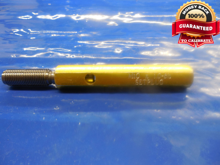 M10 X 1 6h METRIC SET THREAD PLUG GAGE 10.0 1.0 GO ONLY P.D.= 9.350 9.35 mm