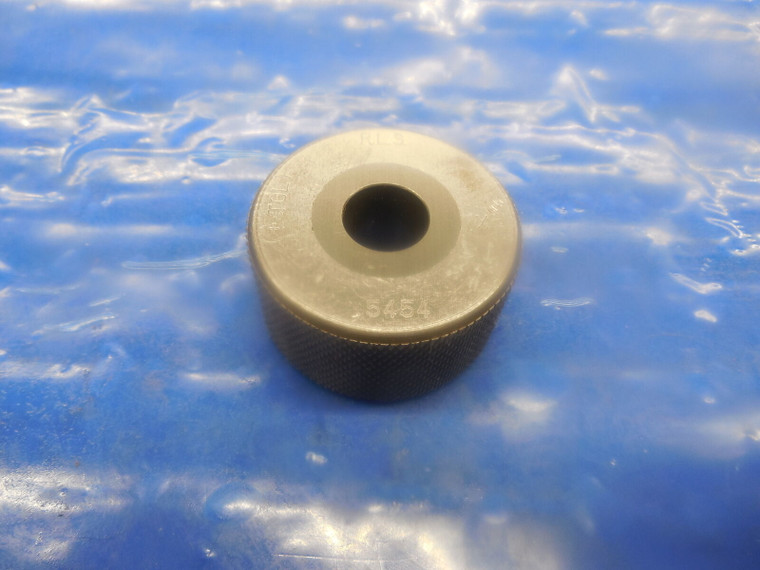 .5454 CLASS X CARBIDE MASTER PLAIN BORE RING GAGE .5313 OVERSIZE 17/32 13.853 mm