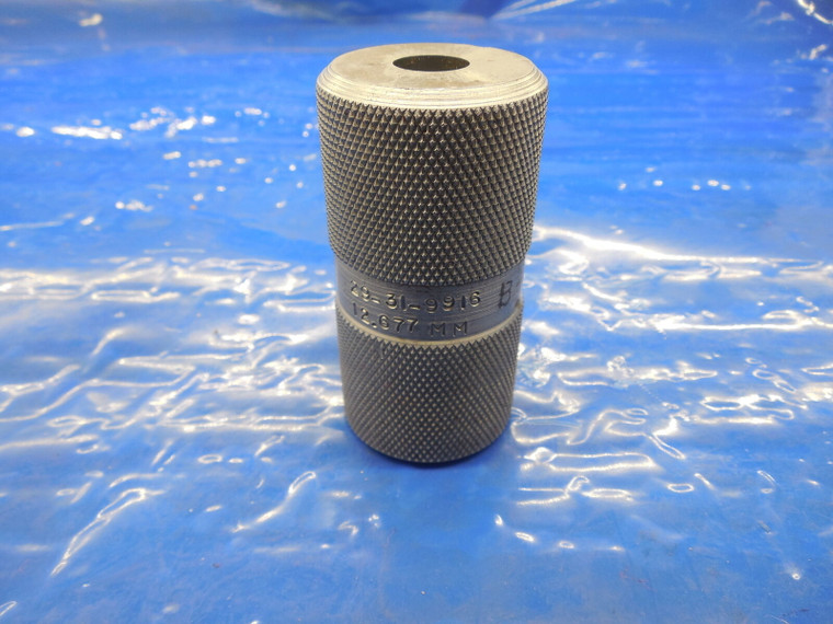 12.677 MASTER SMOOTH PLAIN BORE RING GAGE 13.000-.323 UNDERSIZE 13 mm EXTRA LONG