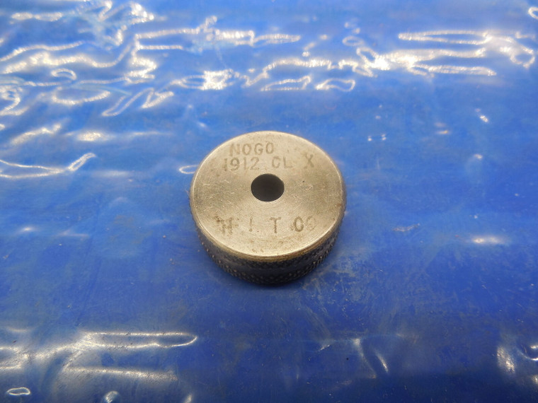 .1912 CLASS X MASTER PLAIN BORE RING GAGE .1875 +.0037 OVERSIZE 3/16 4.856 mm