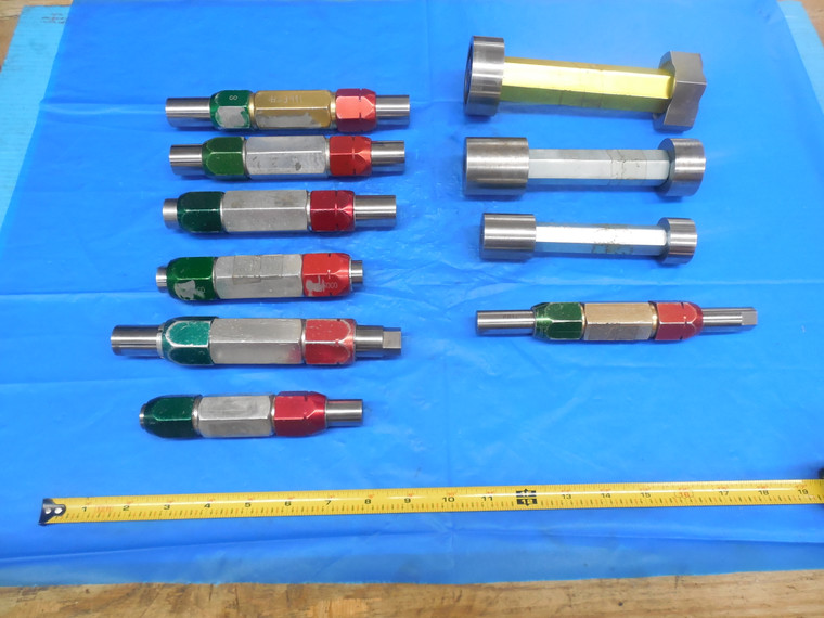 LOT OF 20 SMOOTH PIN PLUG GAGES .9750, .699, .7910, 2.500, 1.8130, 1.3820 + MORE