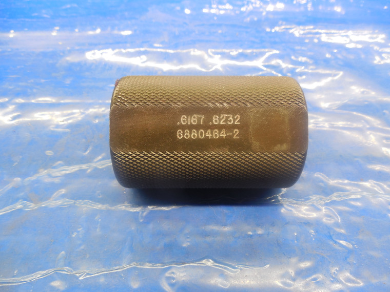.6167 .6232 CARBIDE STEPPED PLAIN BORE RING GAGE .6250 UNDERSIZE 5/8 15.829 mm