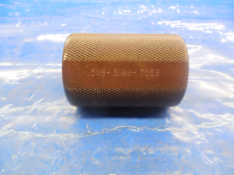 .5118 .5198 .7055 CARBIDE STEP PLAIN BORE RING GAGE .5313 UNDERSIZE 17/32 13.203
