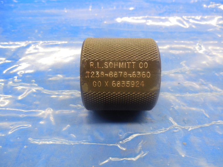 .7238 .6878 .6360 CARBIDE STEP PLAIN BORE RING GAGE .7188 OVERSIZE 23/32 18.385