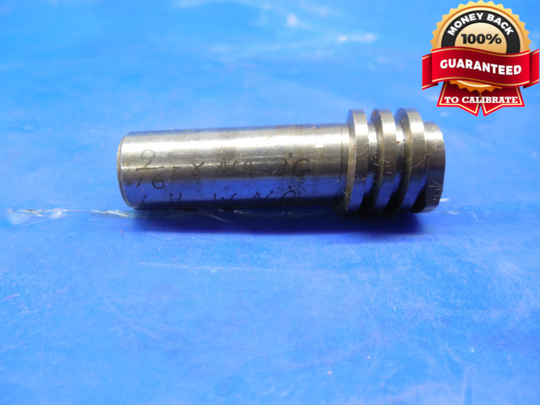 9/16 8 NA 3G LEFT HAND THREAD PLUG GAGE .5625 NO GO ONLY P.D. = .5070 LH L.H.