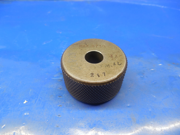 .3739 CLASS XX MASTER PLAIN BORE RING GAGE .3750 -.0011 UNDERSIZE 3/8 9.497 mm