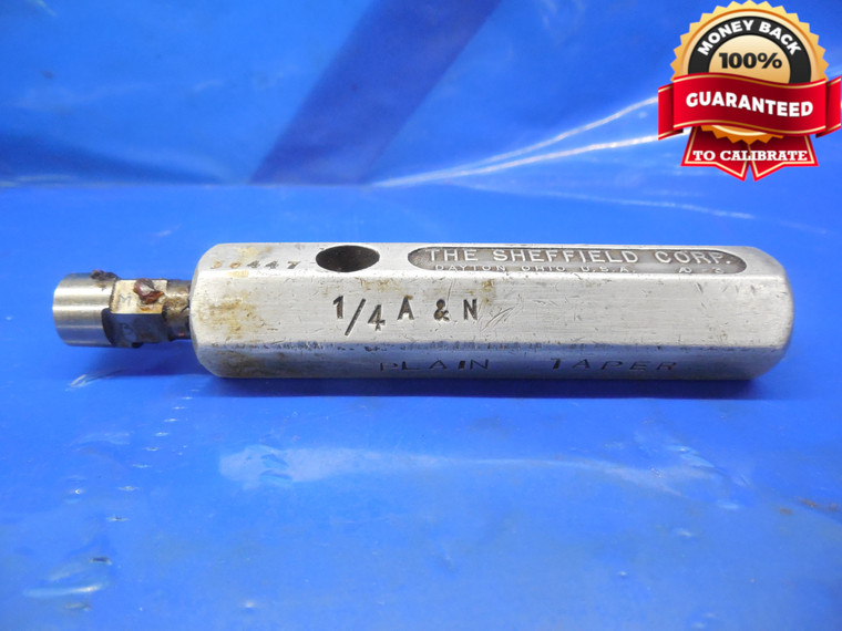 1/4 18 A & N 6 STEP PIPE THREAD PLUG GAGE .25 A N AN .250 6-STEP PLAIN TAPER