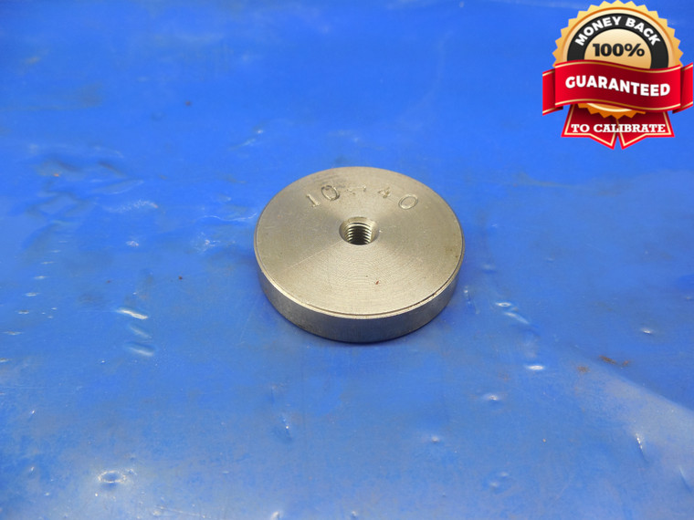 SHOP MADE 10 40 THREAD RING GAGE #10 .190  10-40 .1900 QUALITY INSPECTION TOOL