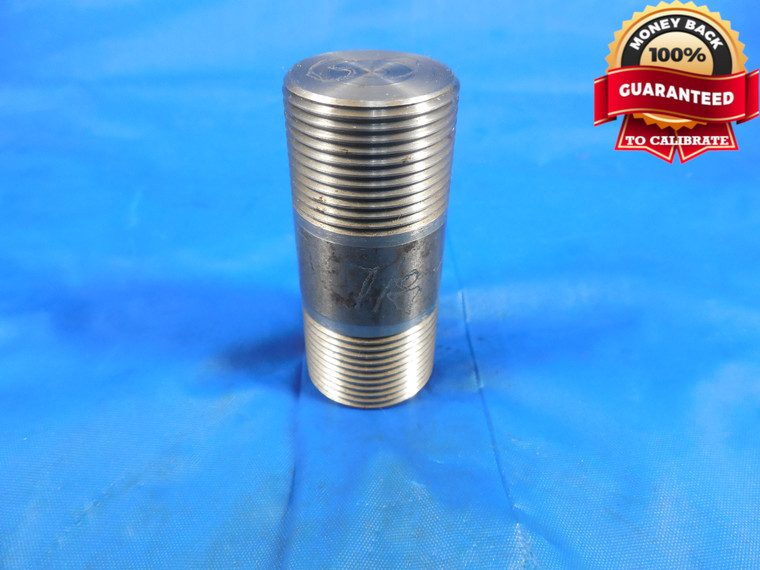 SHOP MADE 7/8 18 THREAD PLUG GAGE .875  7/8-18 .8750 QUALITY GO & NO GO