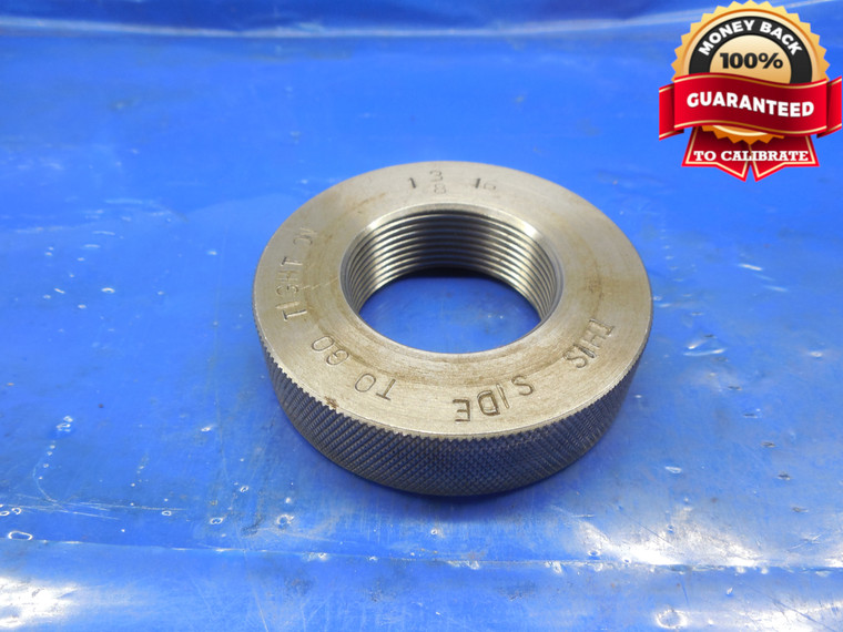 SHOP MADE 1 3/8 16 THREAD RING GAGE 1.375 1 3/8-16 1.3750 QUALITY INSPECTION