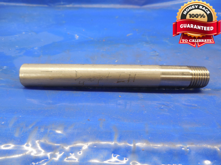 SHOP MADE 1/4 18 NPT L1 LEFT HAND PIPE THREAD PLUG GAGE 1/4-18 N.P.T. LH L.H.