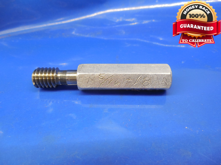 5/16 18 SPECIAL -.0003 UNDERSIZE THREAD PLUG GAGE .3125 GO ONLY P.D. = .2761