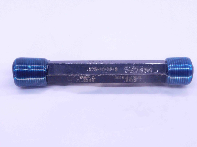 7/8 14 NF 3 THREAD PLUG GAGE .875 .8750 GO NO GO P.D.'S = .8286 & .8322 UNF-3 - DW12084RDRL